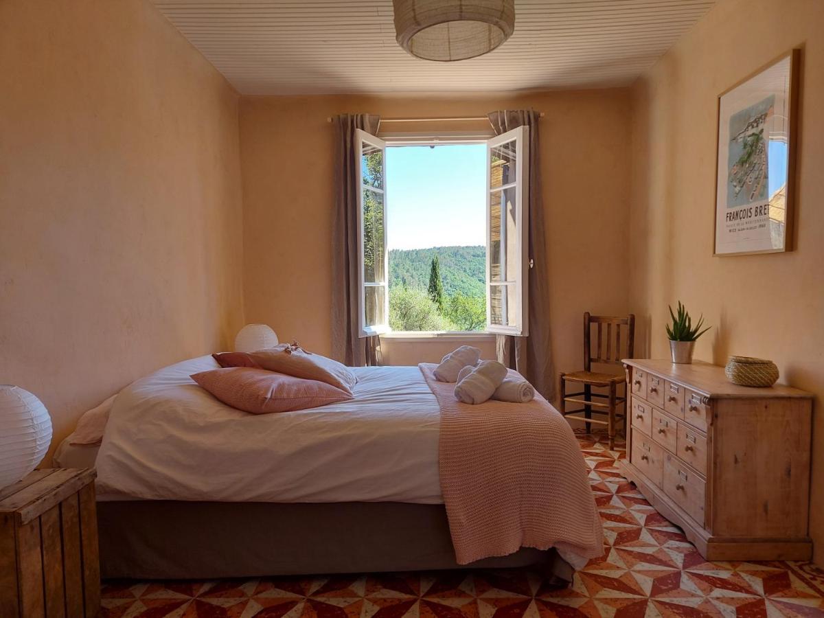 Maison A La Campagne Avec Spa Et Piscine Tourrettes-sur-Loup Exterior foto